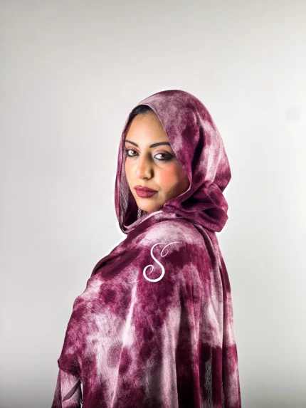 Burgundy Blush Marble